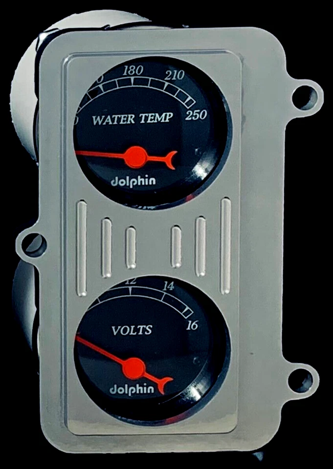 1941 1942 1943 1944 1945 1946 1947 Dodge Truck 5 Gauge Dash Panel Set PC - Image 4 of 4