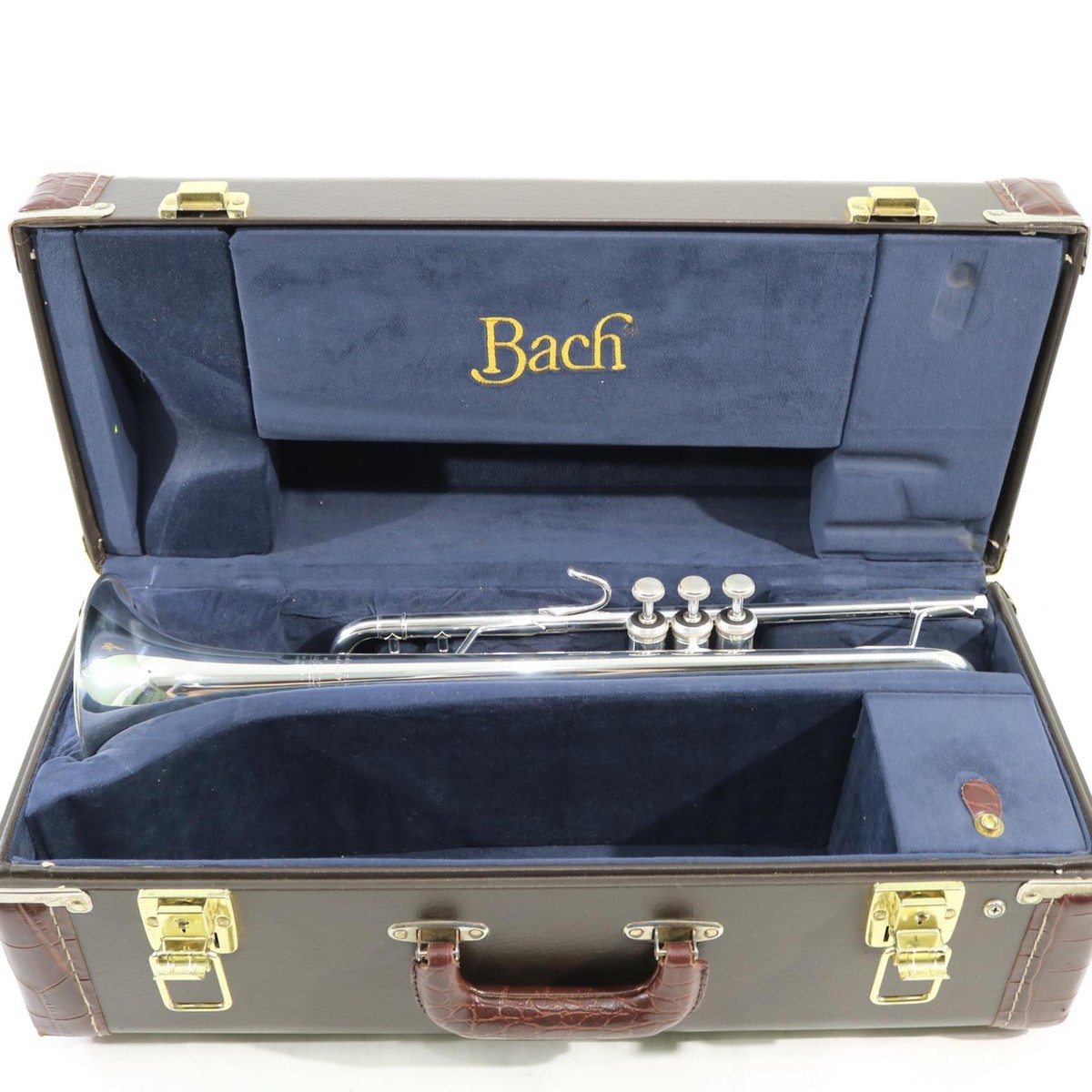 管楽器・吹奏楽器 Bach Stradivarius 180M38GL Bach Model 180S37 Stradivarius Professional Bb Trumpet OPEN