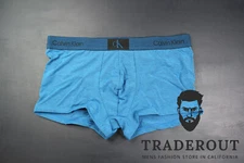 Calvin Klein CK men blue 1996 limited edition low rise trunk underwear S M