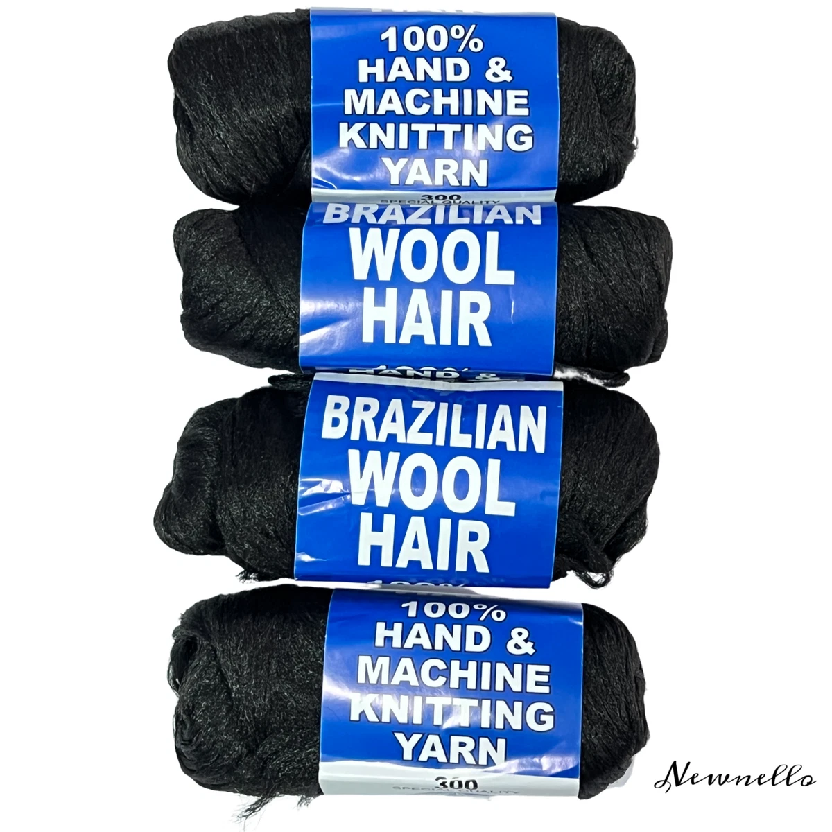 Brazilian Wool Hair Yarn, Wool Yarn For Hair Braiding, Extension