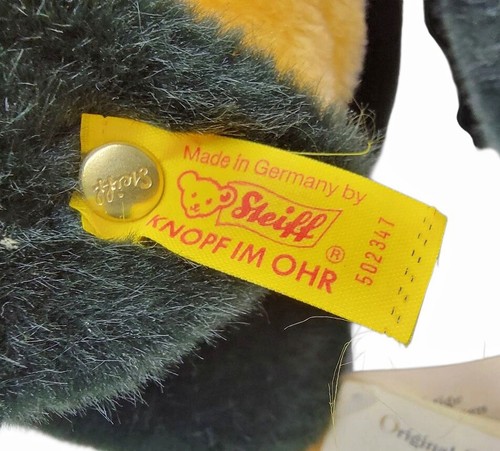 Steiff Rooster Studio Chicken Original Tags 502347 KNOPF IM OHR Vintage Germany - Picture 4 of 11