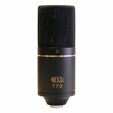 Mxl 770 Large Diaphragm Studio Condenser Microphone + Shockmount & Carrry Case