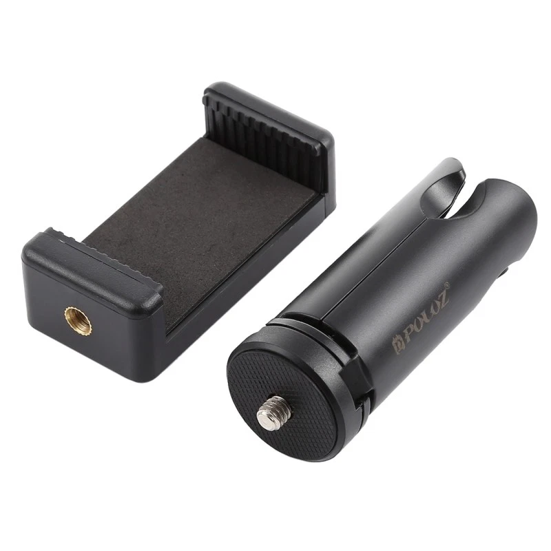 PULUZ For iPhone Smartphones Mini Plastic Tripod & Universal Phone Clamp Bracket - Image 4 of 4