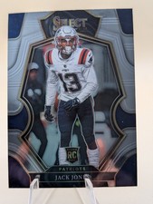 2022 Select Football Jack Jones Premier Level card #169 New England Patriots RC