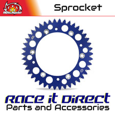 Sprocket for YAMAHA WR 400 F 1999-2000 Rear Alu Blue 43T MotoMaster
