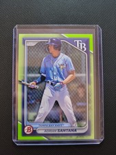2024 Bowman Adrian Santana Chartreuse /15