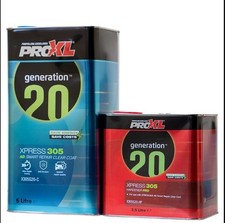 PROXL 2K Express HS 305 Clear High Gloss Lacquer 7.5L Kit Smart Air Dry Rapid