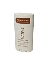 New Native Coconut Vanilla Whole Body Sensitive Deodorant 3 Pack 2.3 oz