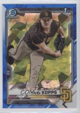 2021 Bowman Chrome Draft Sapphire Edition Kevin Kopps #BDC-7 xb2