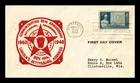 DR JIM STAMPS US COVER LINCOLN'S GETTYSBURG ADDRESS FIRST DAY ISSUE SCOTT 978