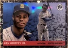 2025 Topps Chrome Platinum Ken Griffey Jr Black Toile Refractor /10 #405 HOF