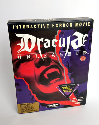 DRACULA Unleashed (PC,1993,ENG) BIG BOX, CIB, TOP ZUSTAND, 90s, KULT, RAR