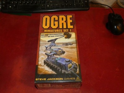 Steve Jackson Games: Ogre Miniatures: Set 1: Sealed