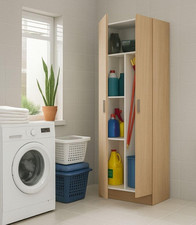 - Armadio Multiuso 2 Ante Charleston, Mobile Porta Scope, Scarpiera Con Ripiani,