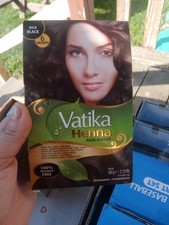 Vatika Naturals Burgundy Permanent Hair Dye Ammonia Free 6 Sachets 10G Each