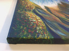 Seascape painting. Acrylic. 30 x 25 cm.  Art by Katya-Ukrainian artist. — photo 7
