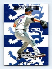 #157 2025 Panini Crusade BASE Johan Santana New York Mets
