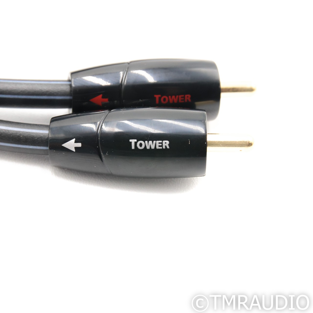 AudioQuest Tower RCA Cable; 0.6m Stereo Interconnect; Lot of 5