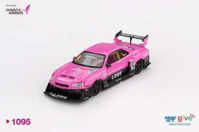 Mini GT 1:64 Nissan LB-ER34 Super Silhouette MINI GT Give x