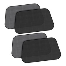 Side Window Shades for Baby-4 X-Large-Plus 2 Transparent  2 Semi Transparent