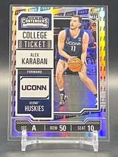 2024-25 Panini UConn NIL Alex Karaban Panini Logo Connecticut Huskies #21
