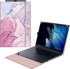 Fintie Sleeve Case Cover for 15.6" Samsung Chromebook Plus Glittering Marble