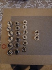 New PRYM Stainless Steel Press Studs Snap Fasteners for Denim, Car Hoods Clothes