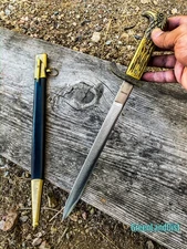 15" Collectible Dagger Eagle Design Handle Stainless Steel with Sheath New