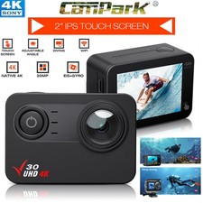 Campark 4K Touch Screen 20MP Action Camera EIS WiFi Sports Camera Waterproof Cam