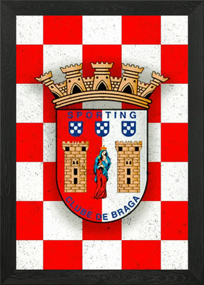 SC Braga Gerahmtes Wandbild Poster Leinwanddruck Bild