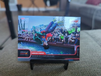 2022 F1 Topps Now Sergio Perez #024 Monaco Win