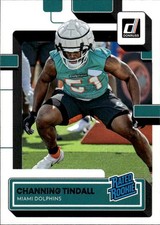 2022 Donruss Channing Tindall #392 Miami Dolphins 2K