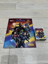 Panini Marvel End Games Complete Sticker Album And Complete Cards Set
