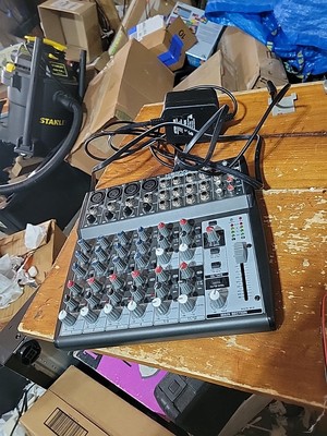 Behringer Xenyx 1202 8-Channel Analog Mixer