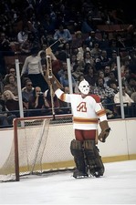  HOCKEY PHOTO PRINT NHL  ATLANTA FLAMES JIM CRAIG GOALIE 