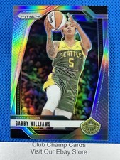 2024 #55 Gabby Williams Panini Prizm WNBA Silver Prizm Storm