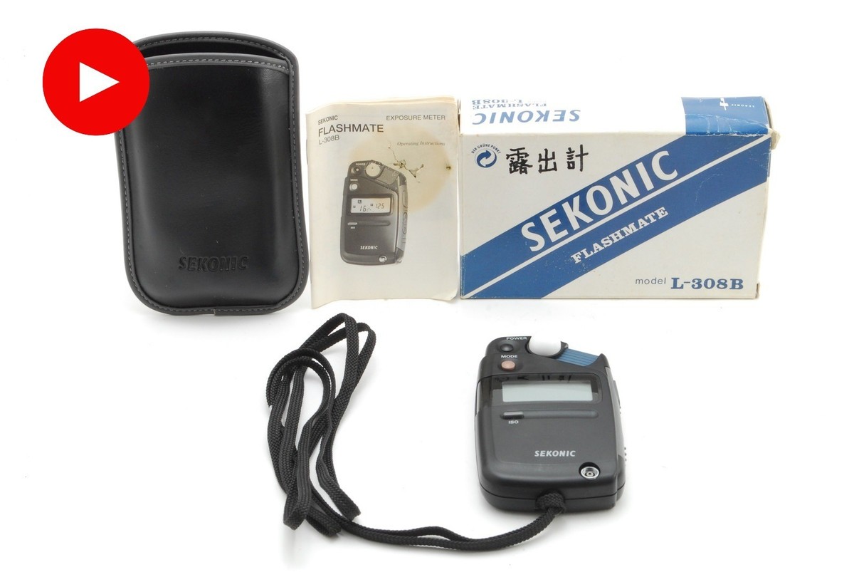 🎦[Near MINT] Sekonic L-308B Flash Mate Digital Light