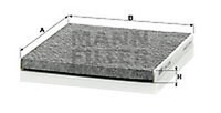 Mann-Filter CUK 2226 Filter, Innen Luft FüR , Lexus, Toyota