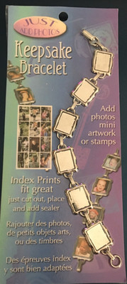 Sulyn Just Add Photos Keepsake Bracelet - Index Prints Perfect Size!
