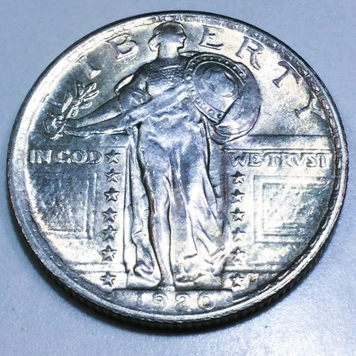 1920 Standing Liberty Quarter Beautiful Uncirculated Coin Rare Date