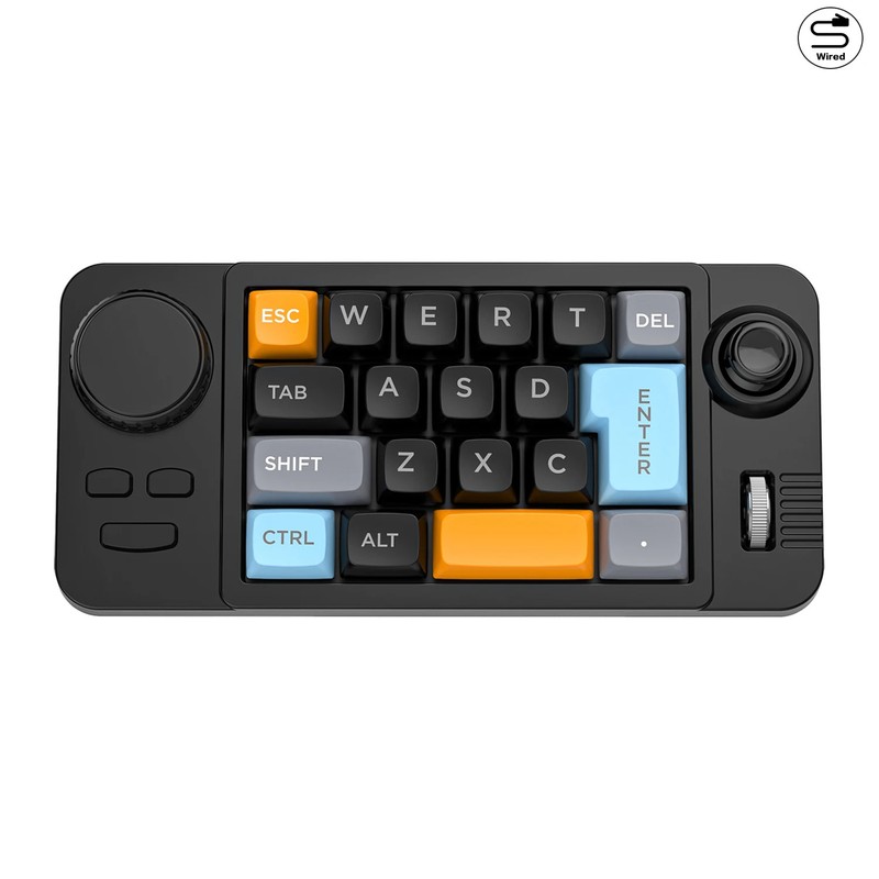 19Key RGB macro Programmable Wired Mech Keyboard Hot-Swappable for Win8/10/Mac