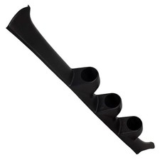 Glowshift Black Triple Pillar Gauge Pod Fits 1994-2001 Acura Integra 52mm