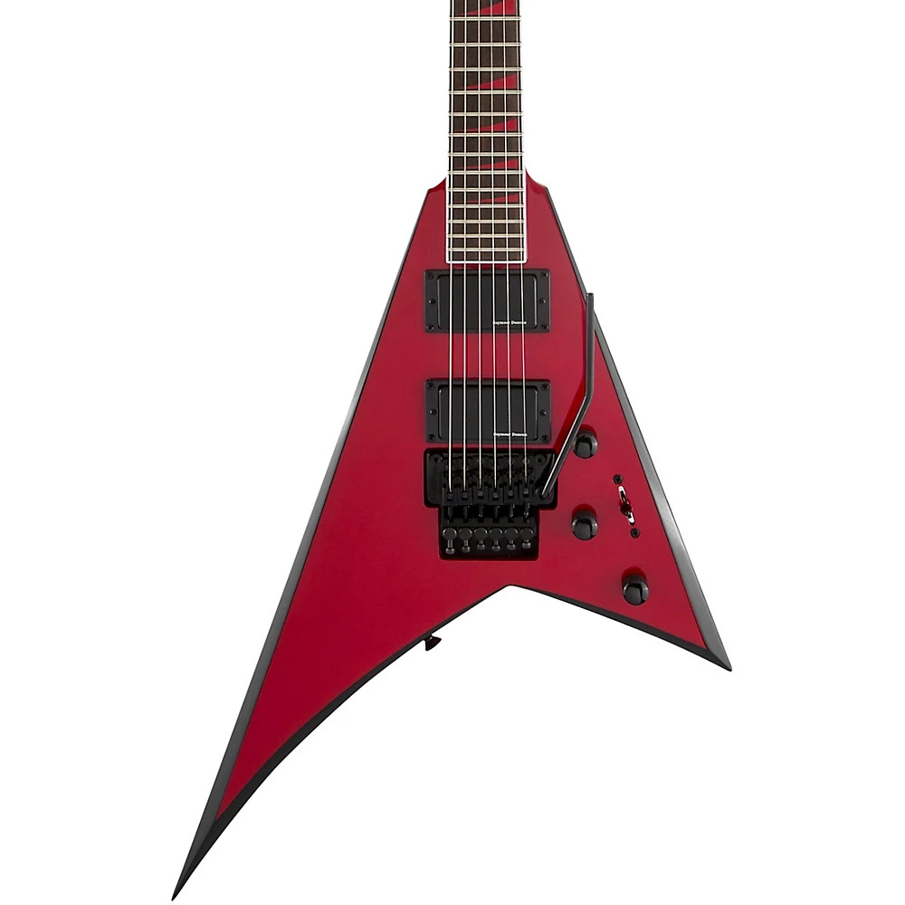 Электрогитара Jackson X Series Rhoads RRX24, красная с черными скосами