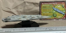 Star Wars: Starship Battles Mon Calamari Cruiser Home One with Stat Card