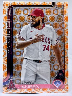  2025 Topps Series 2 Holiday Sun Variant #351-700 You Pick A Card Complete A Set