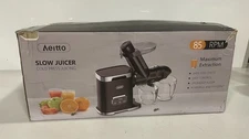 Aeitto Slow Juicer Cold Press Juicing 85 RPM, 3” Wide Chute HSJ-1521