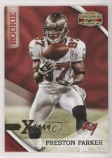 2010 Panini Gridiron Gear Rookie Gold X's 76/100 Preston Parker #233 0q3