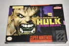 Incredible Hulk (Super Nintendo SNES) Complete in Box w/ Reg Card CIB