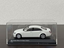 1/43 Mercedes-Benz S Class V221 V12 S600 White Kyosho Mini Car