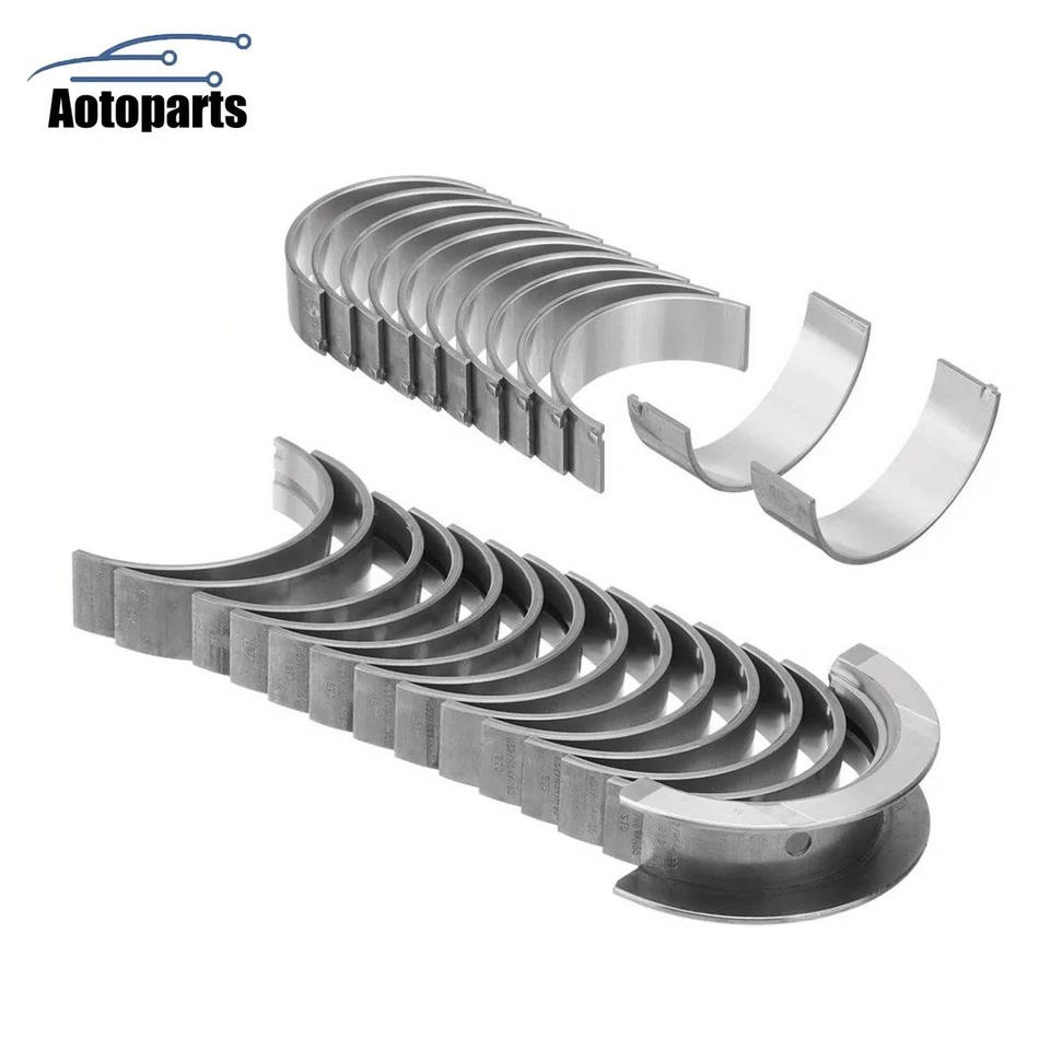 Engine Crankshaft Main Rod Bearing Set Standard Size for BMW X1 X3 X4 X5 X6 3.0L - Image 2 of 4